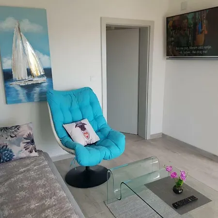 In Rogoznica With Seaview, Terrace, Air Condition, Wifi Apartamento Rogoznica (Sibenik-Knin)